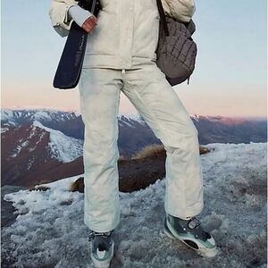 New! Free People FP‎ Movement Bunny Slope printed Ski Snow Pants, size L